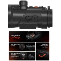 Hunt 650L Pro LRF W&auml;rmebild-Vorsatzger&auml;t von ThermTec / E-Zoom / Kippschalter / 15 mK