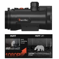 Hunt 650L Pro LRF W&auml;rmebild-Vorsatzger&auml;t von ThermTec / E-Zoom / Kippschalter / 15 mK